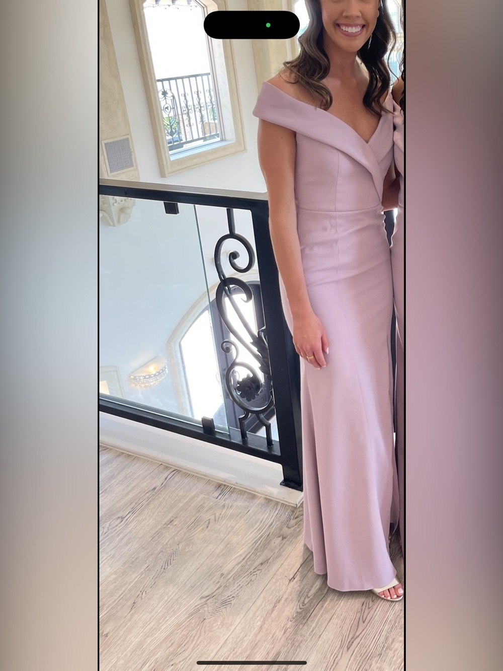 Bella Bridesmaids Lavender Gown